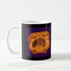 Dachshund Hotdog Halloween Coffee Mug
