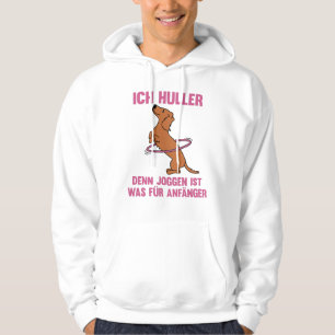 Dachshund Hullern Tires Hooping Sport Hoodie