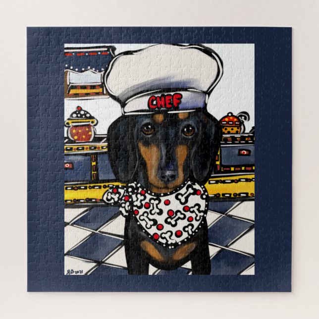 DACHSHUND JIGSAW PUZZLE (Vertical)