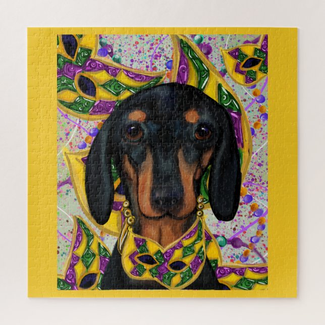 Dachshund         jigsaw puzzle (Vertical)