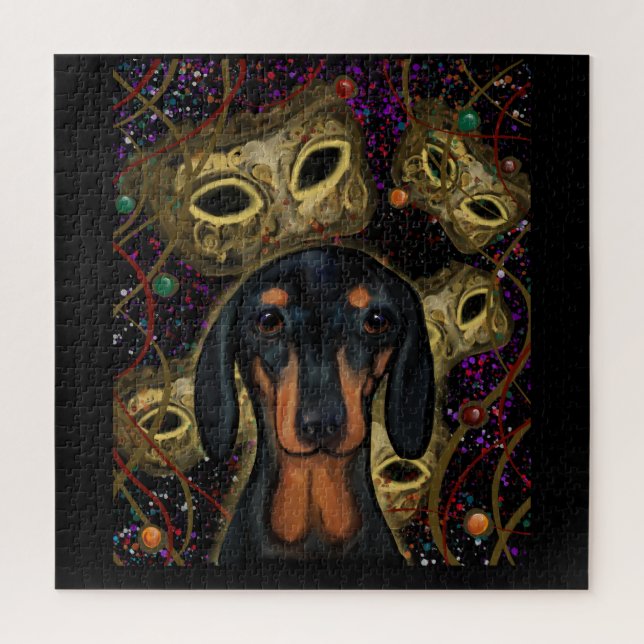 Dachshund         jigsaw puzzle (Vertical)