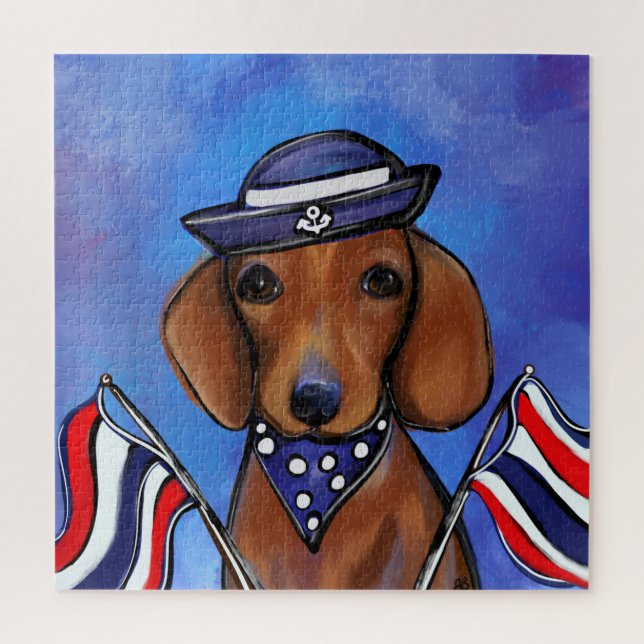 Dachshund     jigsaw puzzle (Vertical)