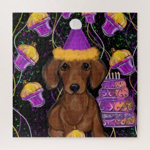 Dachshund jigsaw puzzle