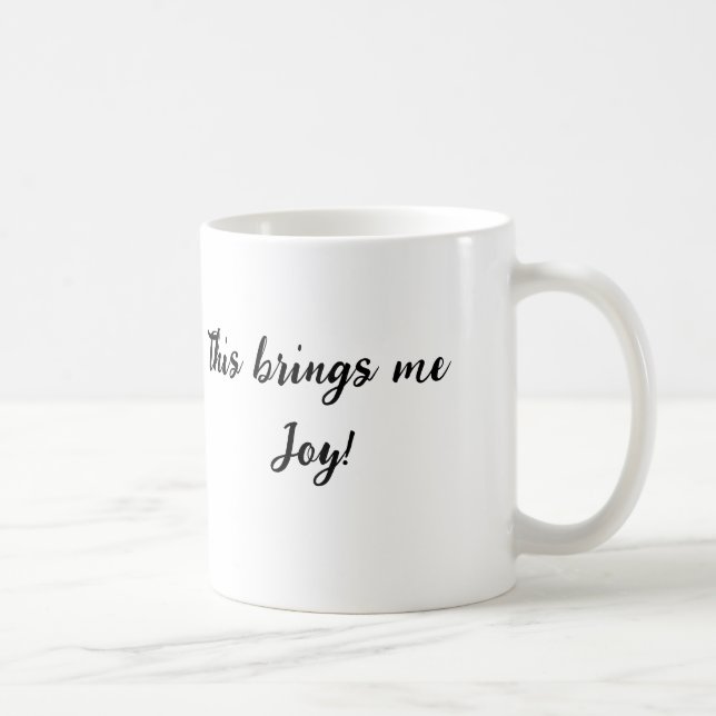 Dachshund Joy Coffee Mug (Right)