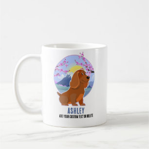 Dachshund Kawaii Cute Gift Dog Pet Coffee Mug