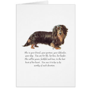 Dachshund Keepsake - Female