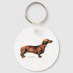 Dachshund Key Ring