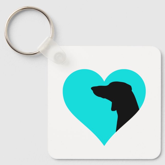 Dachshund  key ring (Front)