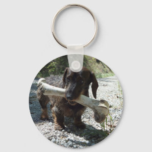 Dachshund Key Ring