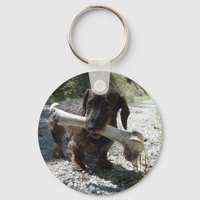 Dachshund Key Ring (Front)