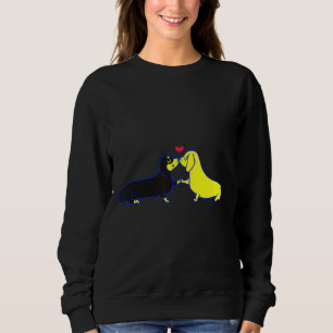 Dachshund Kisses Sweatshirt