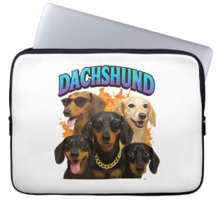 Dachshund laptop sleeve