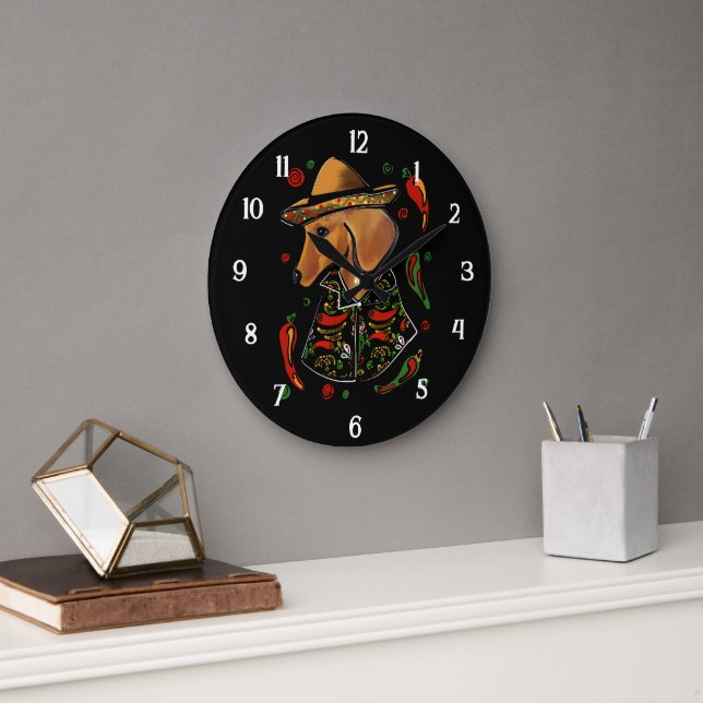 Dachshund       large clock (Office)