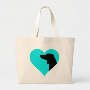 Dachshund large tote bag