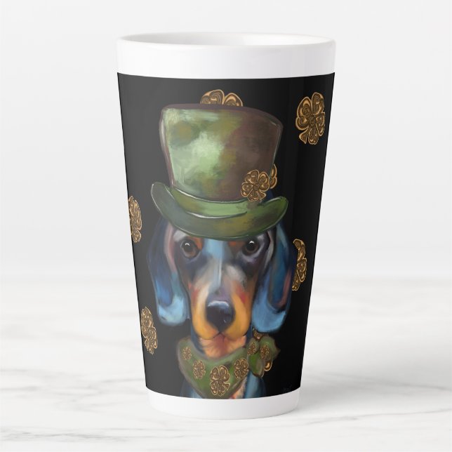  Dachshund      Latte Mug (Front)