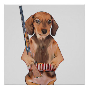 Dachshund Life Is Better With A Weiner Xmas Poster