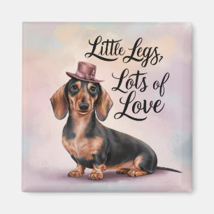 Dachshund Little Legs Lots of Love Magnet