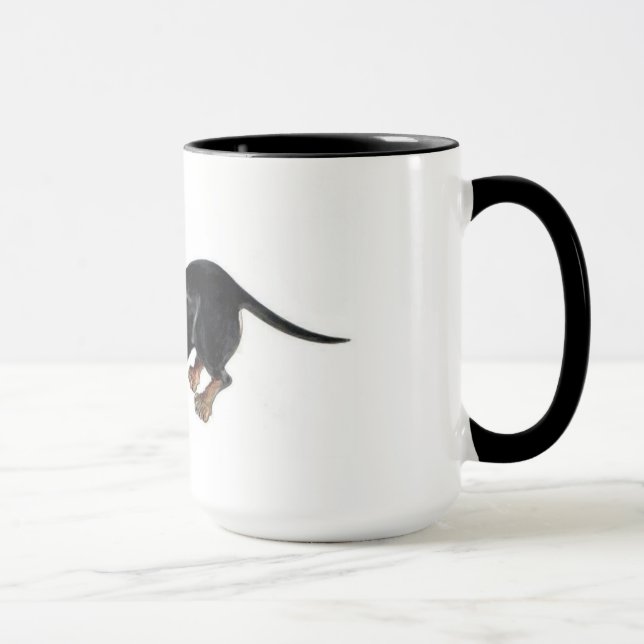 dachshund' long dog 'mug mug (Right)