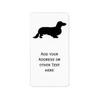 Dachshund Long Hair - Silhouette 1
