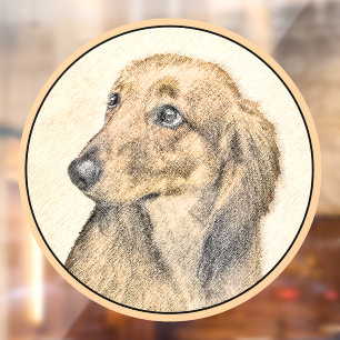 Dachshund (Longhaired) Painting Original Dog Art