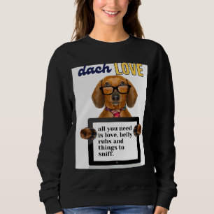 Dachshund Love  430 Sweatshirt