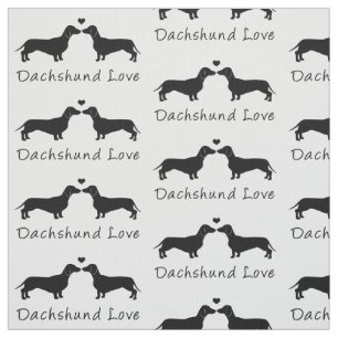 Dachshund Love! Fabric