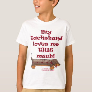 Dachshund Love Metre T-Shirt