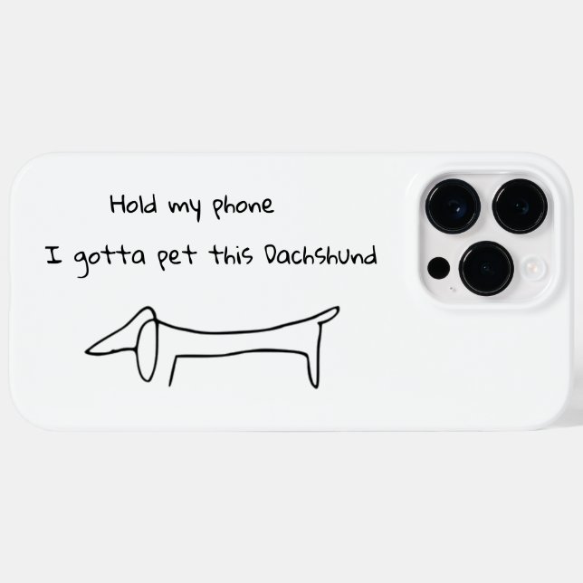 DACHSHUND LOVER  Case-Mate iPhone 14 Pro Max Case (Back (Horizontal))