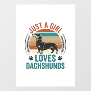 Dachshund Lover Shirt Vintage Sunset Dog Graphic_1