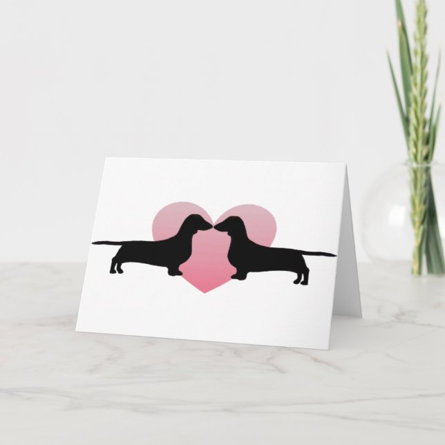 Dachshund Lovers Card (Front)