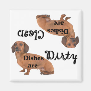 Dachshund Lovers Dishwasher Magnet