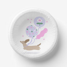 Dachshund Lovers Dog Puppy Birthday balloons 