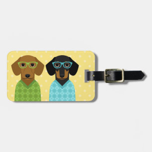 Dachshund Luggage Tags
