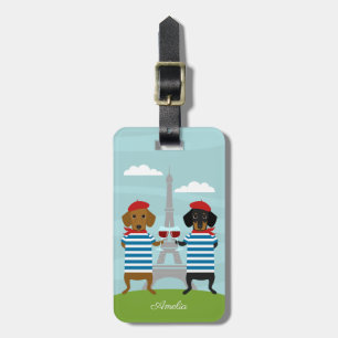 Dachshund Luggage Tags