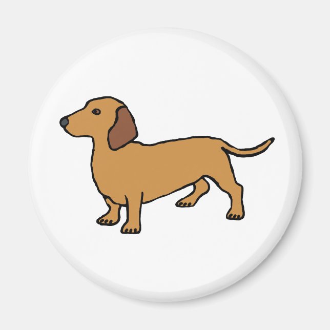 Dachshund Magnet (Front)