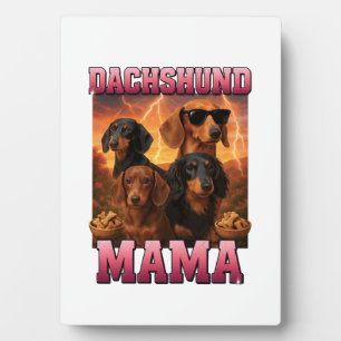 Dachshund Mama Plaque