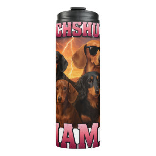 Dachshund Mama Thermal Tumbler