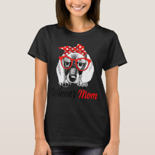 Dachshund Mama Wiener Dog Mum Headband Doxie Mum M T-Shirt