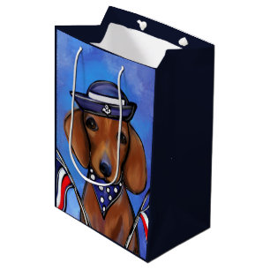 Dachshund    medium gift bag