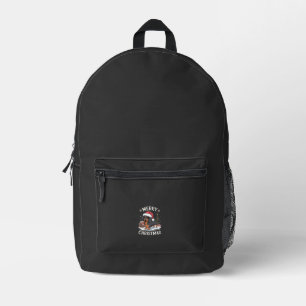 Dachshund Merry Christmas Classic T-Shirt Printed Backpack