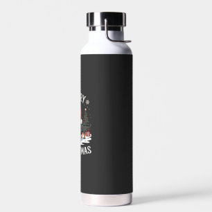 Dachshund Merry Christmas Classic T-Shirt Water Bottle