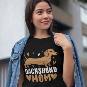 Dachshund Mom – Cute & Stylish for Proud Dog Moms Tri-Blend Shirt