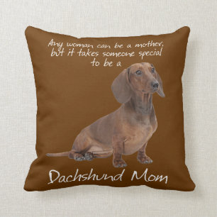 Dachshund Mom Pillow