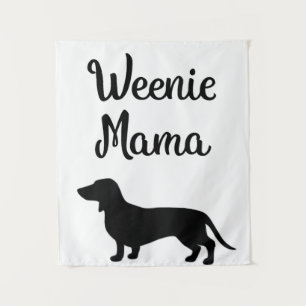 Dachshund Mom Weiner Dog Womens Gift Premium Tapestry