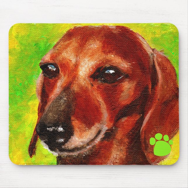 Dachshund Mouse Pad (Front)