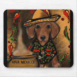 Dachshund mouse pad