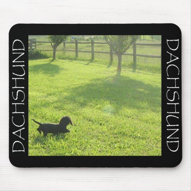 Dachshund Mousepad (Front)