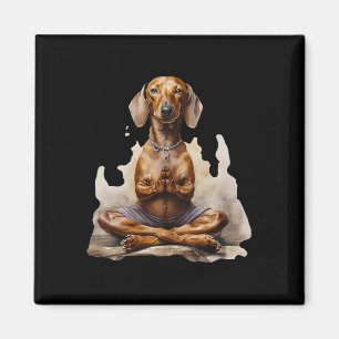 Dachshund Muay Thai Boxing Karate Kickboxing Marti Magnet