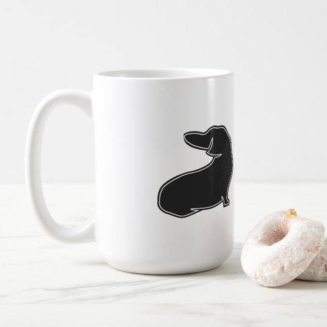 Dachshund Mug (With Donut)