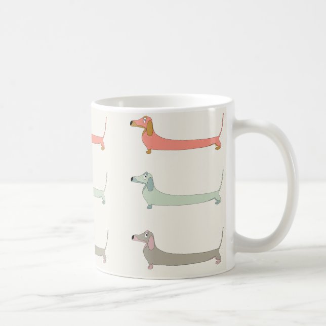 Dachshund Mug! Coffee Mug (Right)